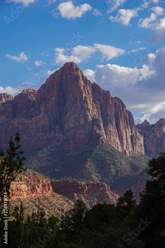 Bridge Mountain in Zion National Park, Utah