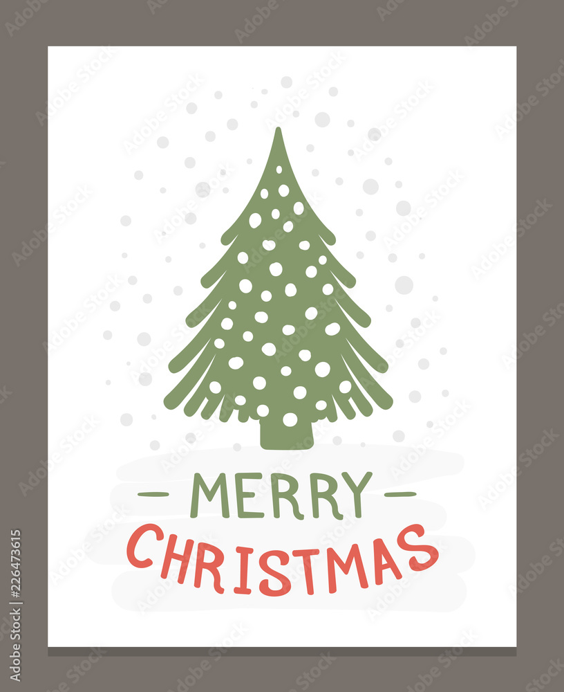 Fototapeta premium Christmas Card