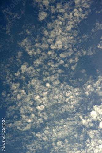 blue sky with clouds