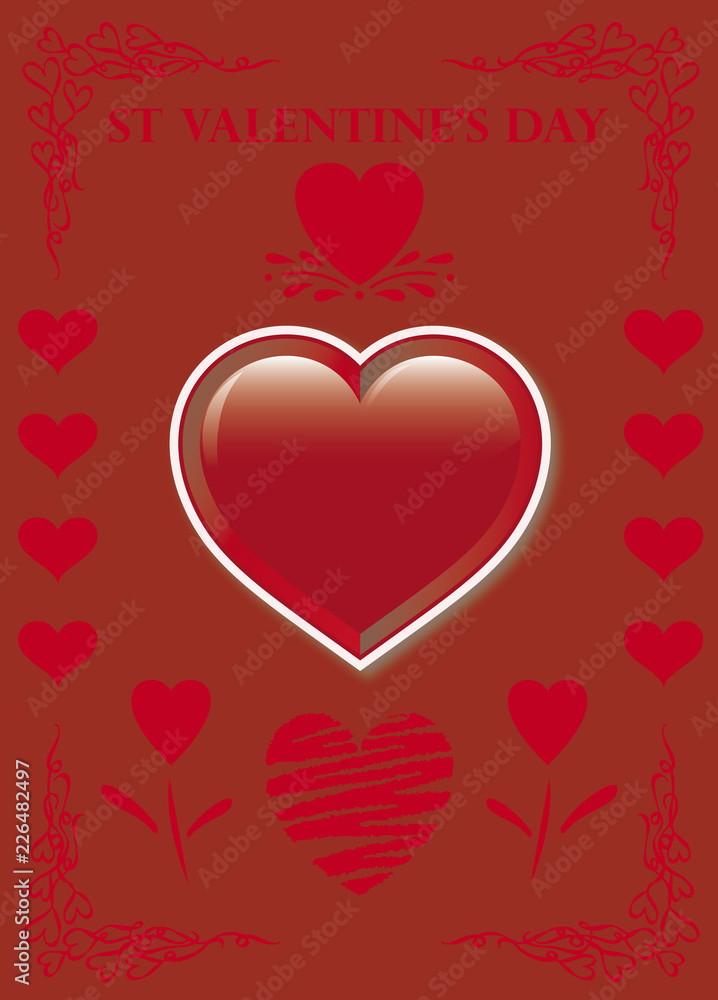 San Valentino Red Love