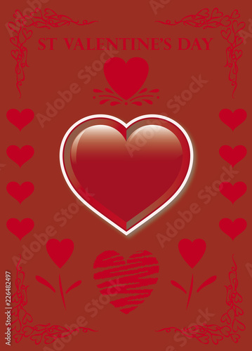 San Valentino Red Love