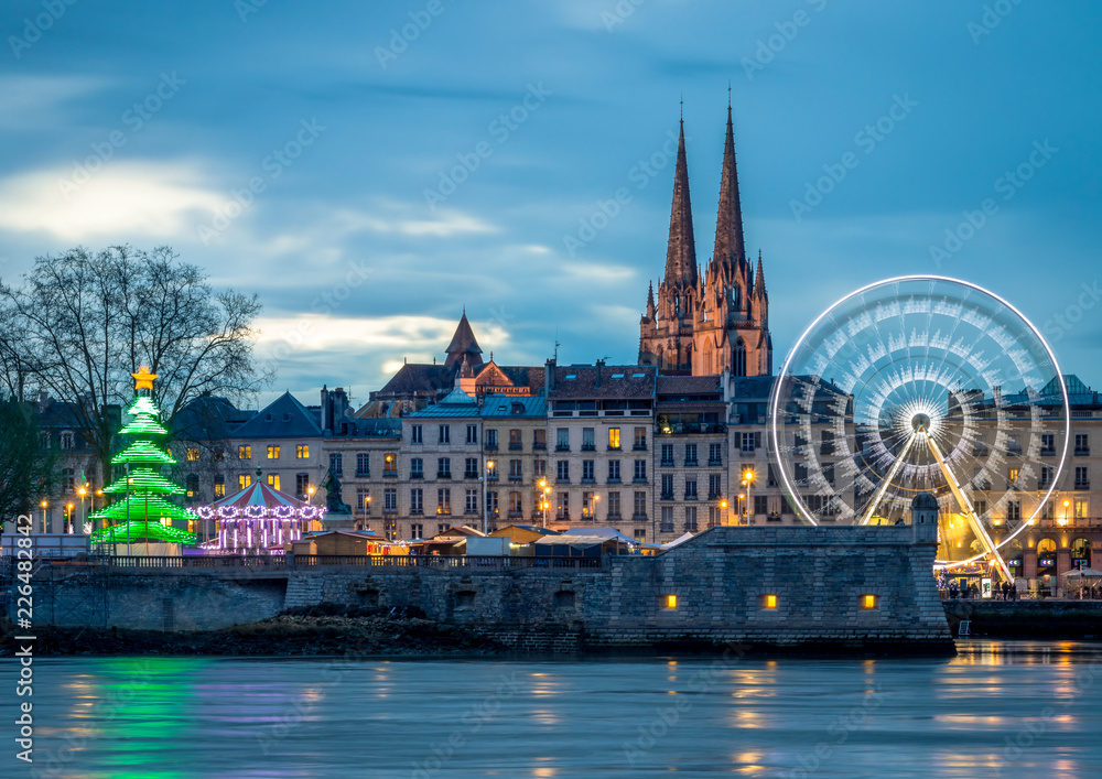 Fototapeta premium Noël à Bayonne