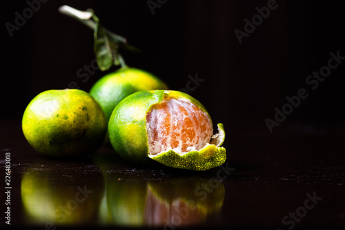 Stilleben Mandarine Obst