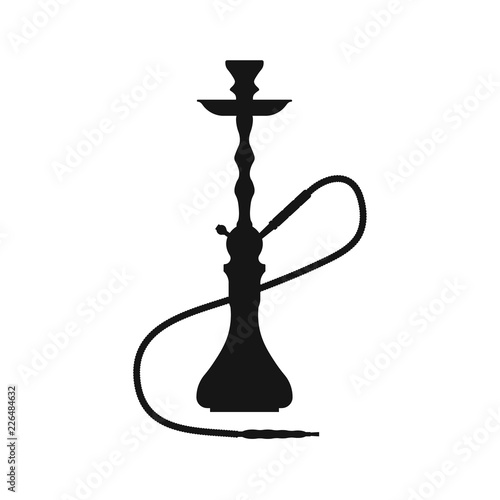 Hookah icon. Vector.