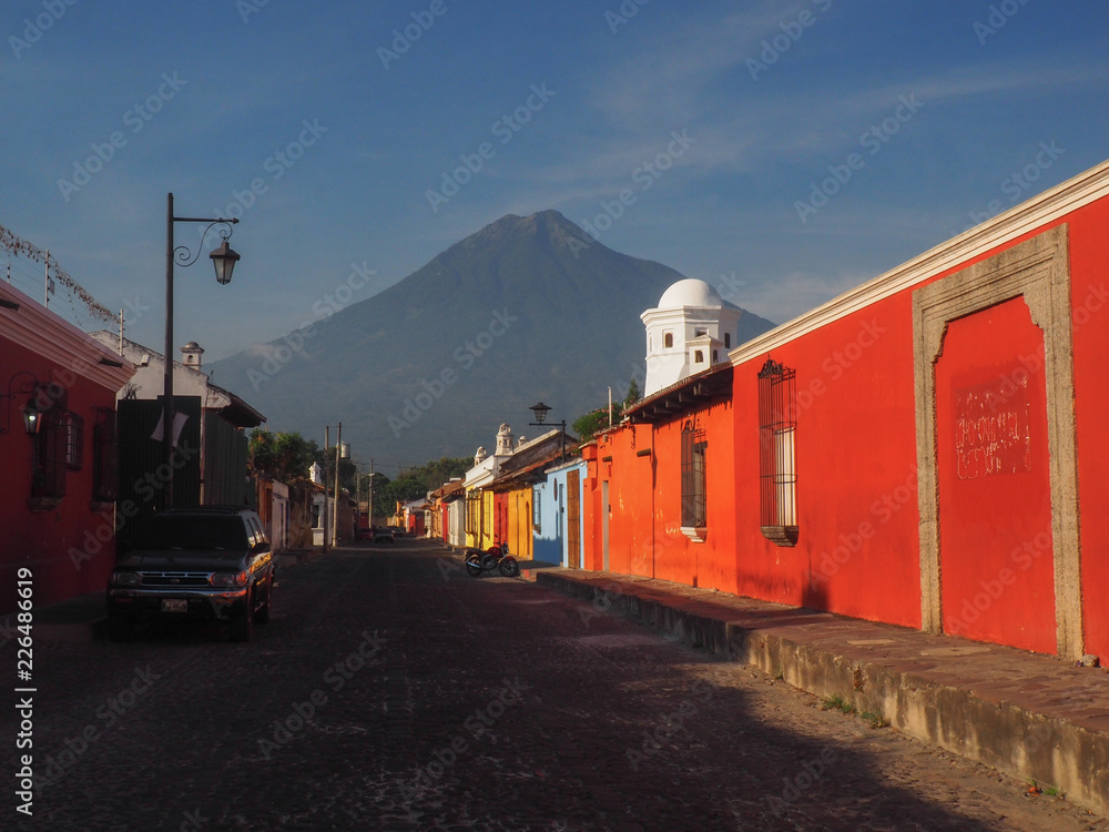 Streets of Antigua, Guatemala