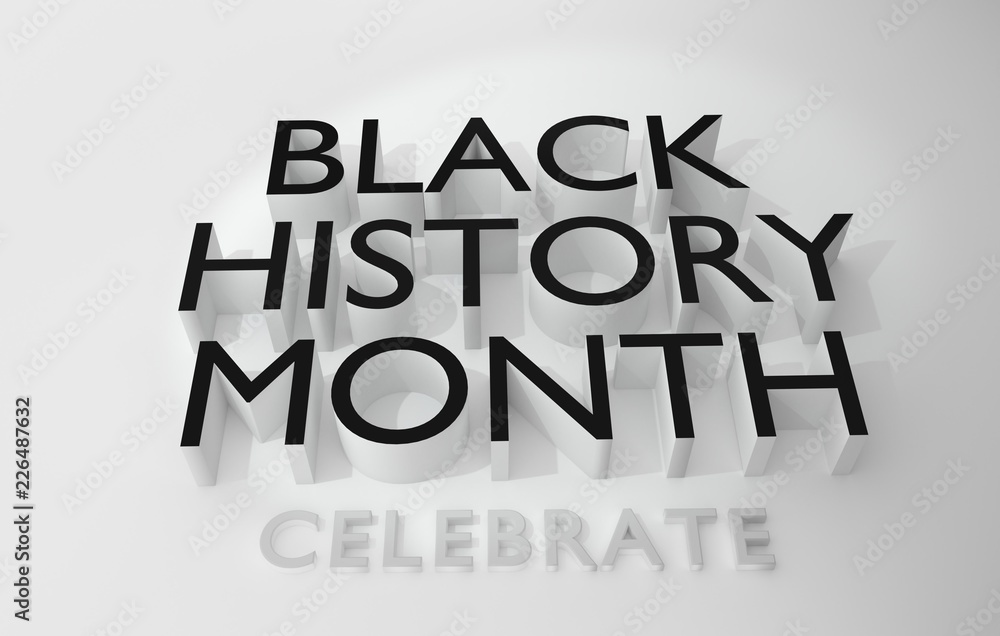 Fototapeta premium Black History Month