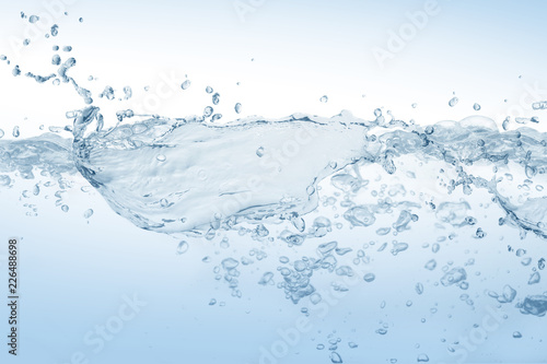 Water ,water splash isolated on white background,water