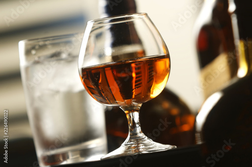 Brandy is a spirit produced by distilling wine and is typically drunk as an after-dinner digestif.