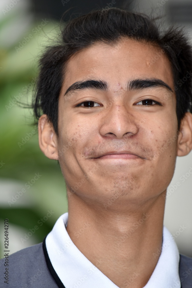 Obraz premium Happy Handsome Filipino Male
