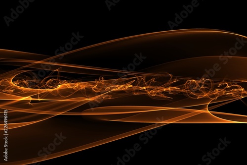 Abstract multicolor wave motion  lines background. Futuristic colorful art texture for imagination, creativity and design. For print, web, banners, media, illustrations. 