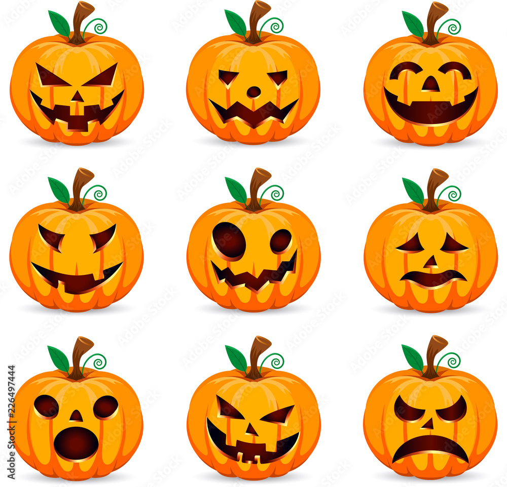 Pumpkin Halloween Set Pumpkin Halloween Set