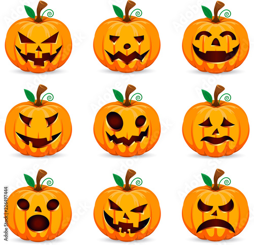 Pumpkin Halloween Set 