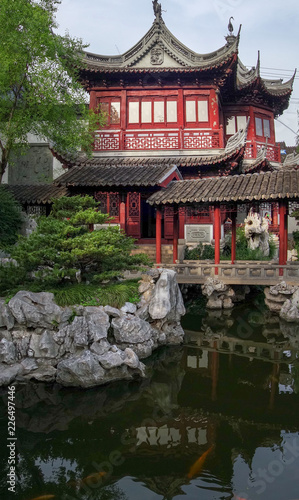 Teehaus im Yu Garden in Shanghai; China