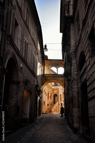 Fermo  medieval town  Italian touristic destination