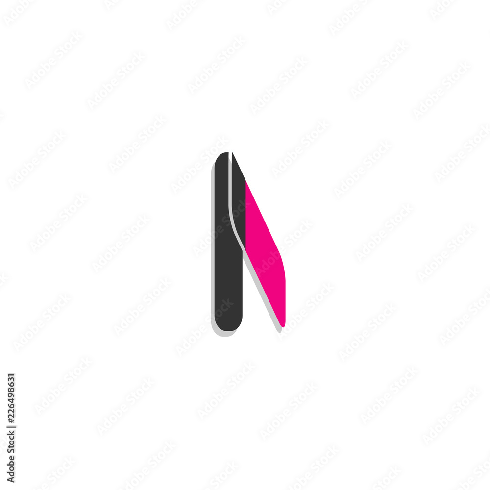 Abstract Letter A icon,sign,symbol.simple cute and creative modern flat design vector Abstract Letter A icon,sign,symbol.simple cute and creative modern flat design vector
