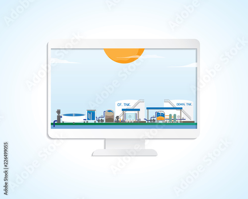water treatment plant with reverse osmosis