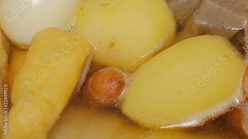 Japanese fish cake stew - Oden