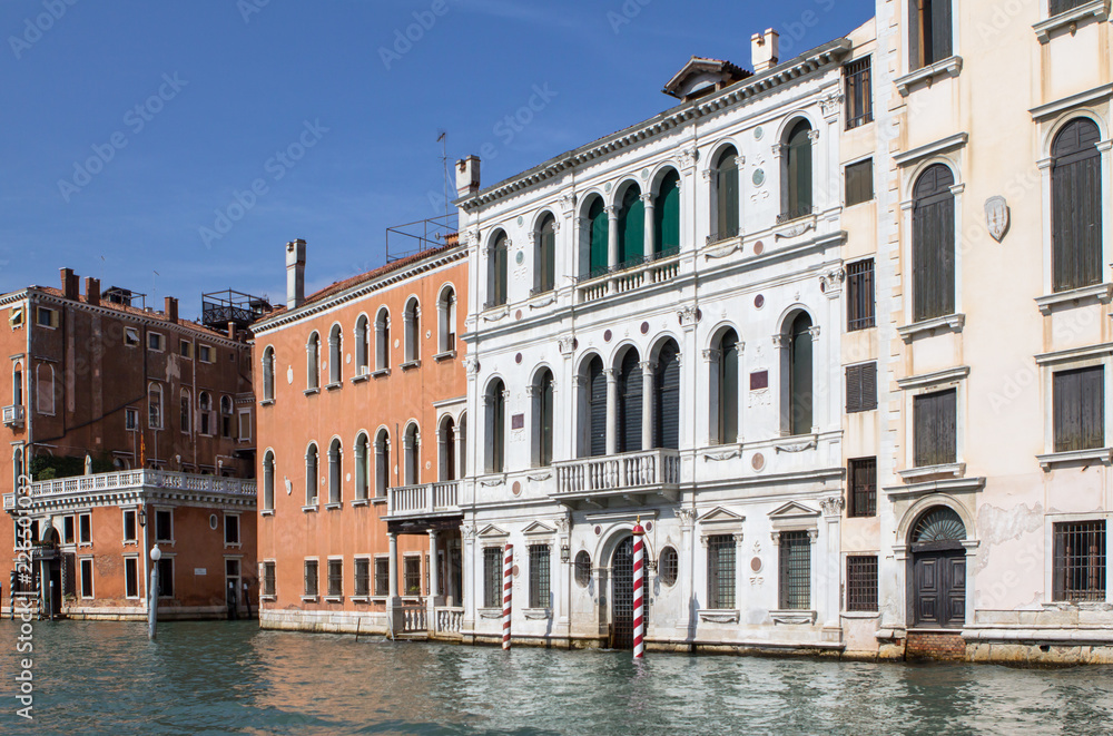 Palaces along the Grand Canal, Venice, Italy