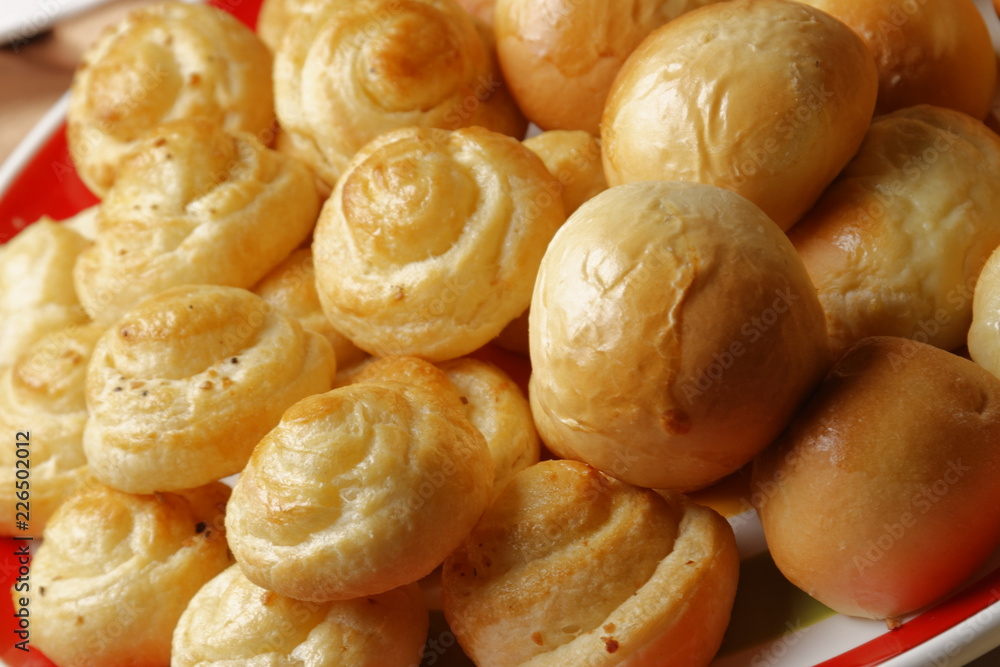 Bread cupboard served in buffet. Bread cupboard served in buffet.