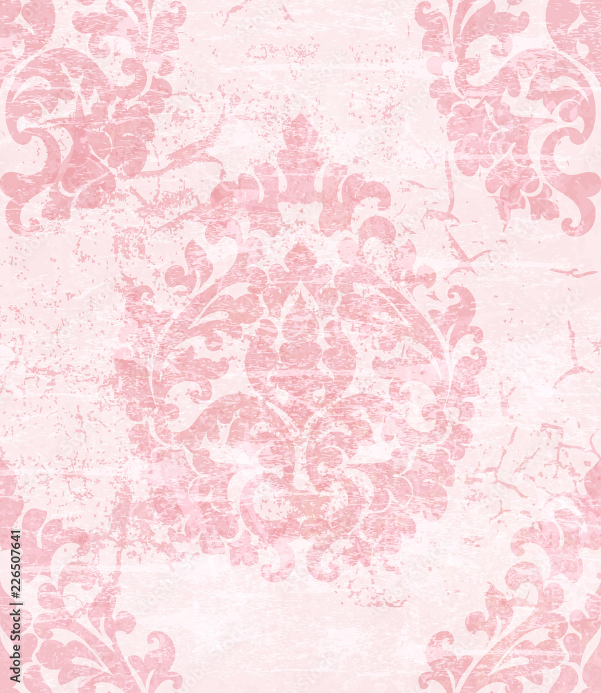 Vintage baroque pattern Vector. Beautiful ornament decor. Royal luxury texture backgrounds