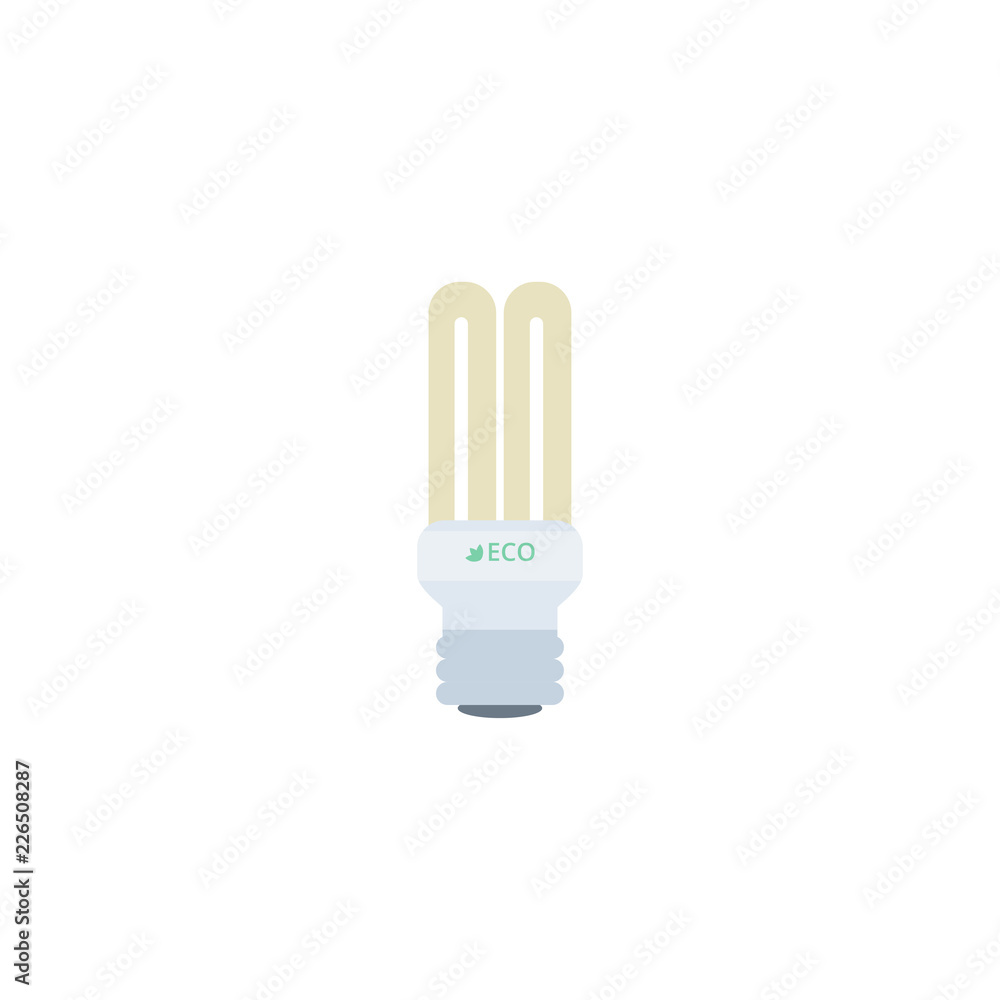 Bulb icon on white background. Vector illustration. Bulb icon on white background. Vector illustration.
