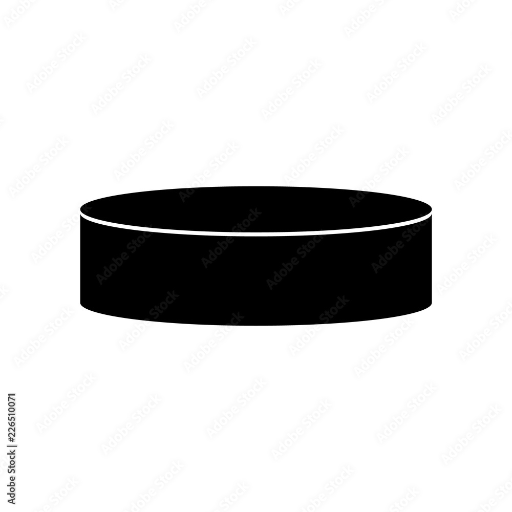 Fototapeta premium Hockey icon, logo on white background