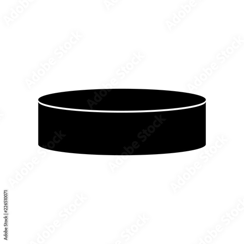 Hockey icon, logo on white background