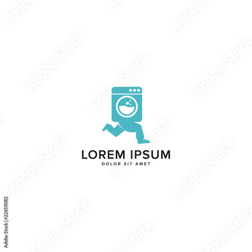 fast laundry logo