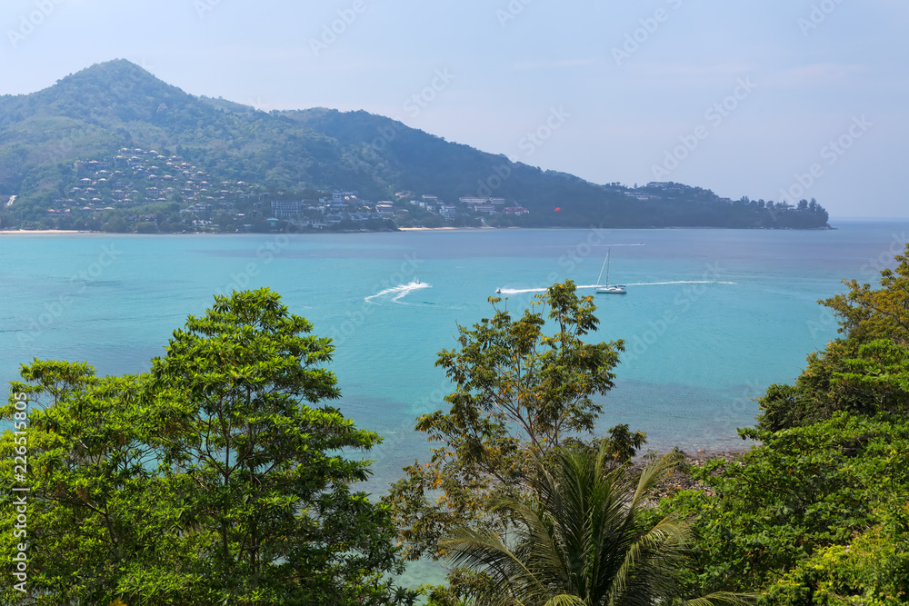 Obraz premium View of the tropical beach