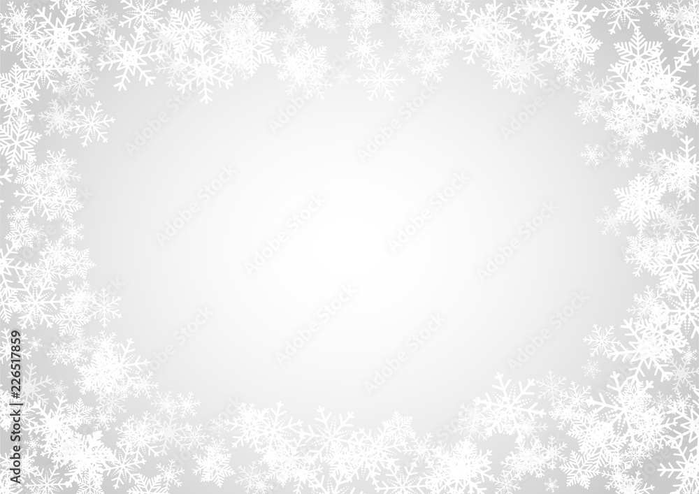 Christmas and happy new year white vector background with snowflake Christmas and happy new year white vector background with snowflake