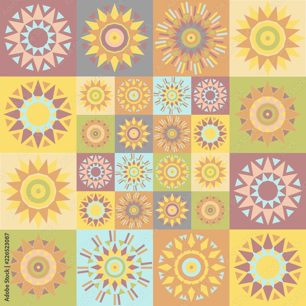 patchwork background with different patterns patchwork background with different patterns