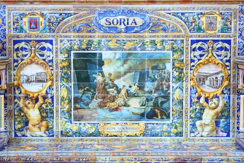 Soria decoration, Spain