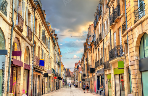 Traditional buildings in the Old Town of Dijon, France © Leonid Andronov