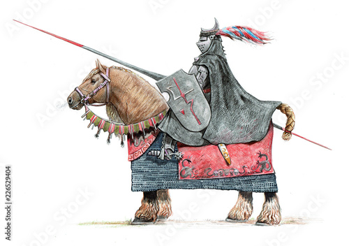 Fantasy knight. Hand made I...