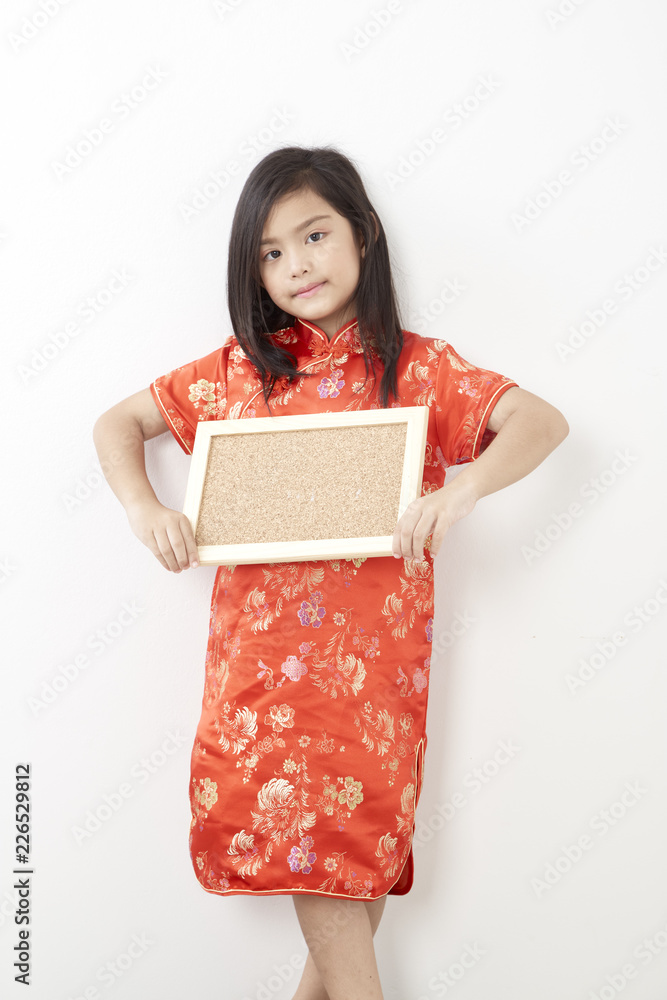 Girl chinese new year cork board Girl chinese new year cork board