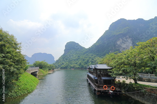 Trang An in Ninh Binh,Vietnam.world heritage site © kunio
