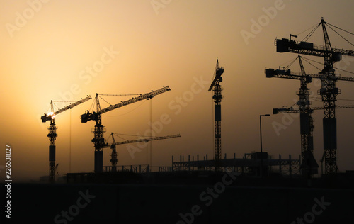 Construction and Ages Silhouettes