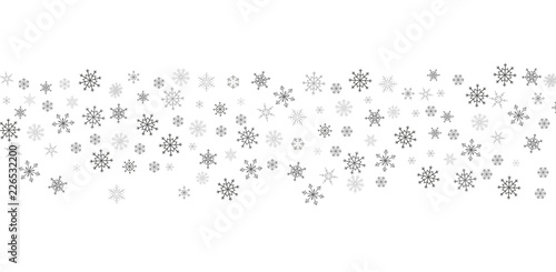 Snowflakes Border