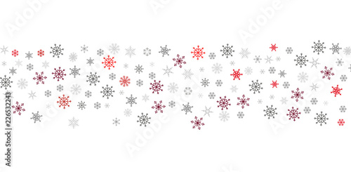 Snowflakes Border