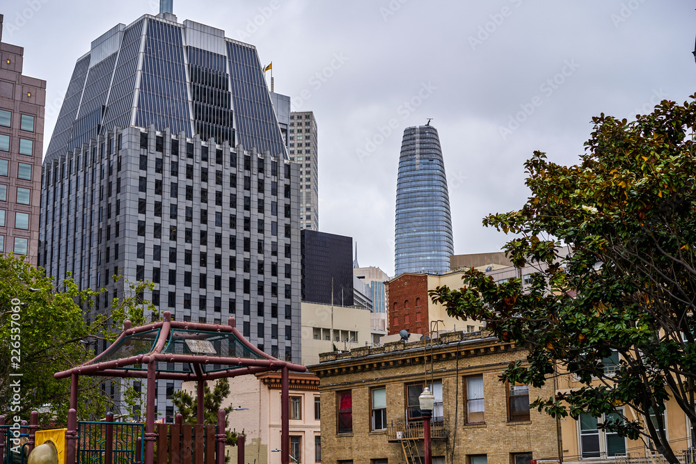 City high-rise buildings, San Francisco, USA