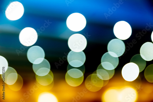 Colorful bokeh of light, with copyspace ror advertising.