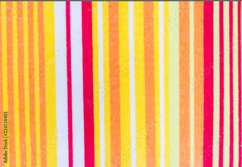 vertical colorful of towel