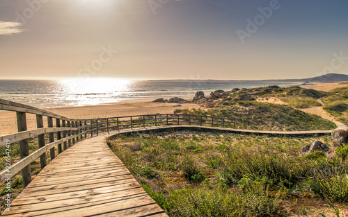 Praia do Vilar in Galicien, Spanien