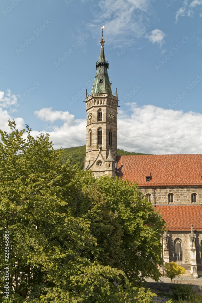 Bad Urach, Germany – church tower.