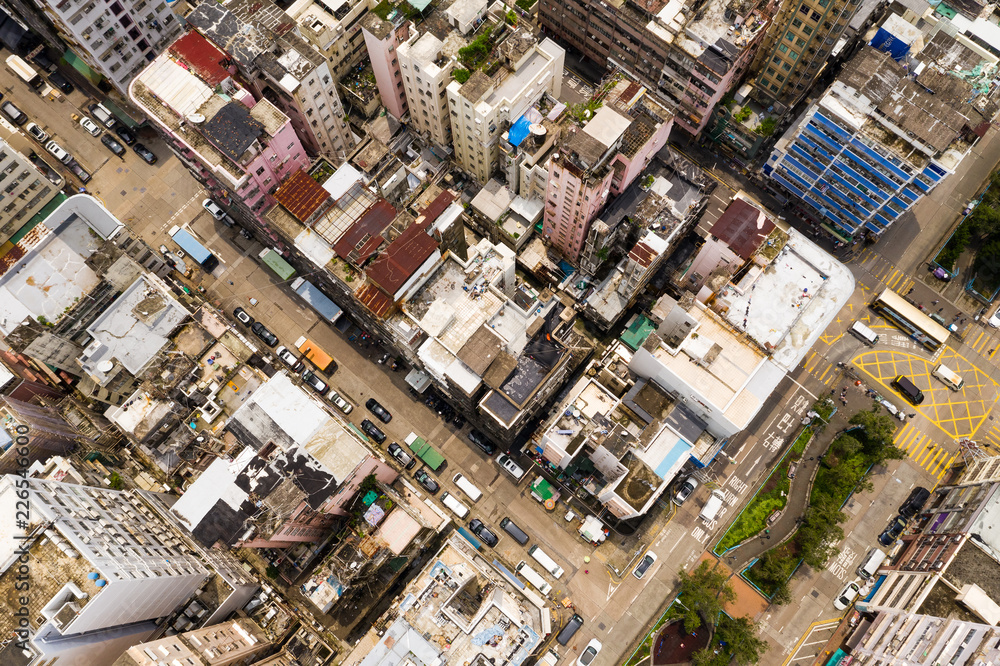 Fototapeta premium Hong Kong residential district