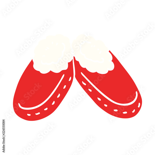 cartoon doodle comfy slippers