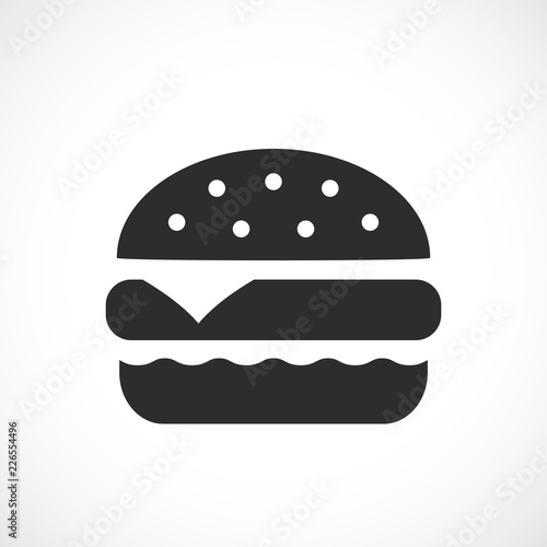 Burger vector icon