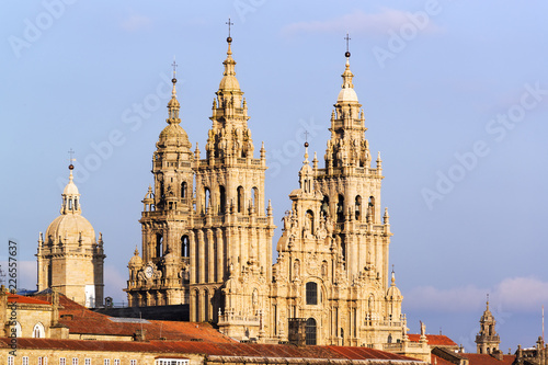 Fototapeta Naklejka Na Ścianę i Meble -  Santiago of Compostela Cathedral , Galicia, Spain