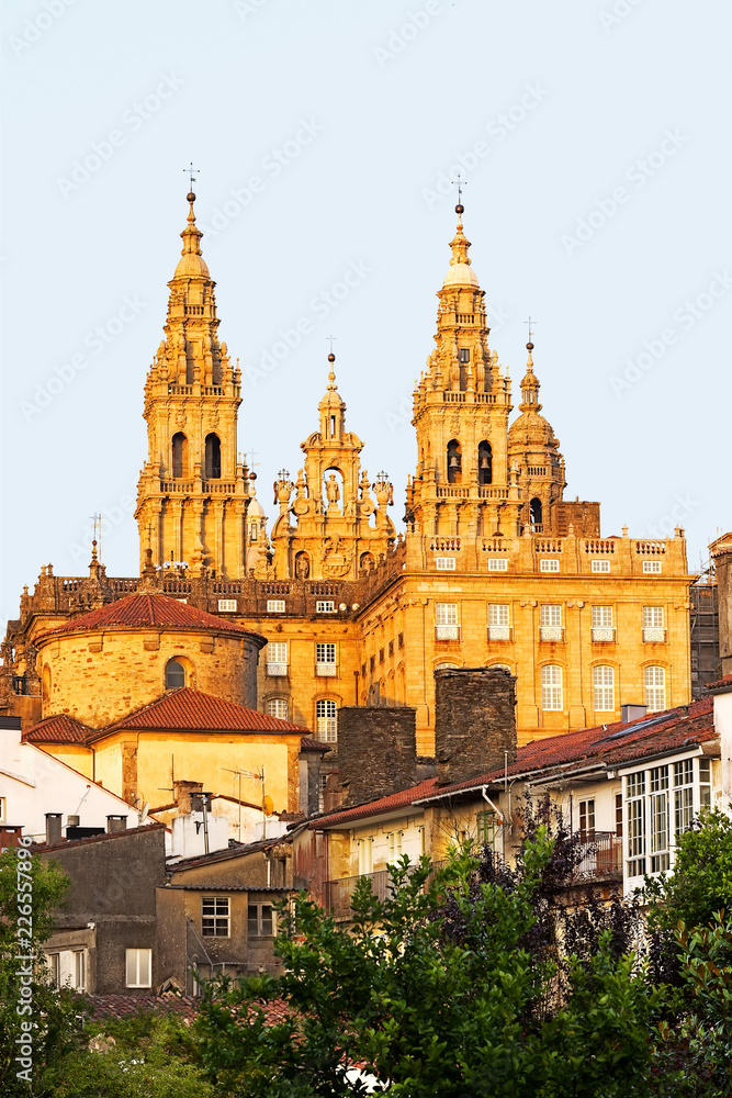 Santiago of Compostela Cathedral , Galicia, Spain