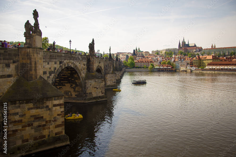 Charles Bridge and Prague Castle